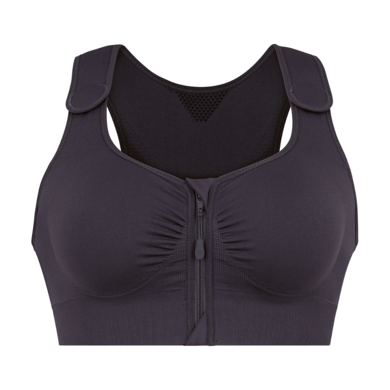 ANI4108X.408- Reggiseno Almeria bendaggio a compressione post operatorio - Antracite