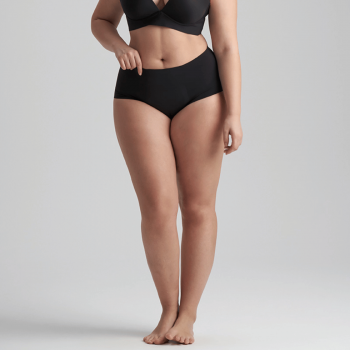 BB-2206-07-08-09- Slip da ciclo vita alta flusso abbondante - nero