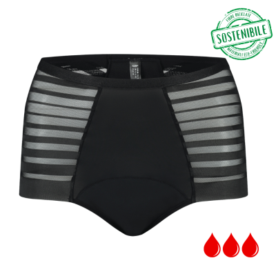 Slip da ciclo vita Alta per flusso abbondante Bye Bra