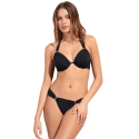 Bikini a triangolo Fabia nero Pain de Sucre