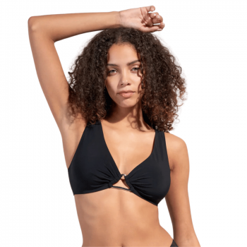 PDS-SG615495- Bikini triangolo Selena e slip laccetto Diva - nero