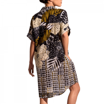 DA-25-163 - Abito copricostume Hope in viscosa - multicolor