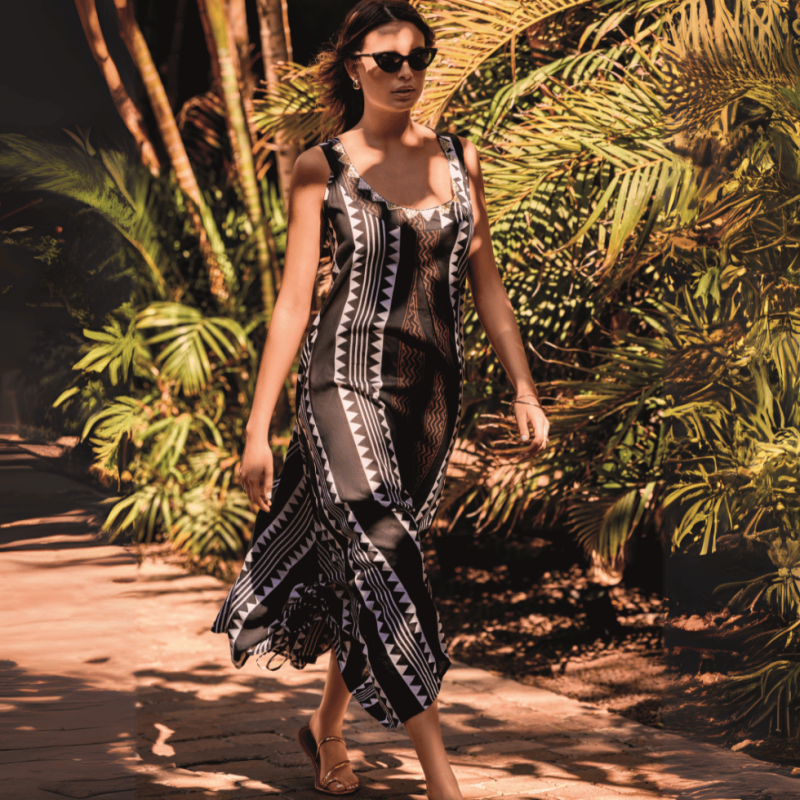 Maxi abito Nora di Vacanze Italiane