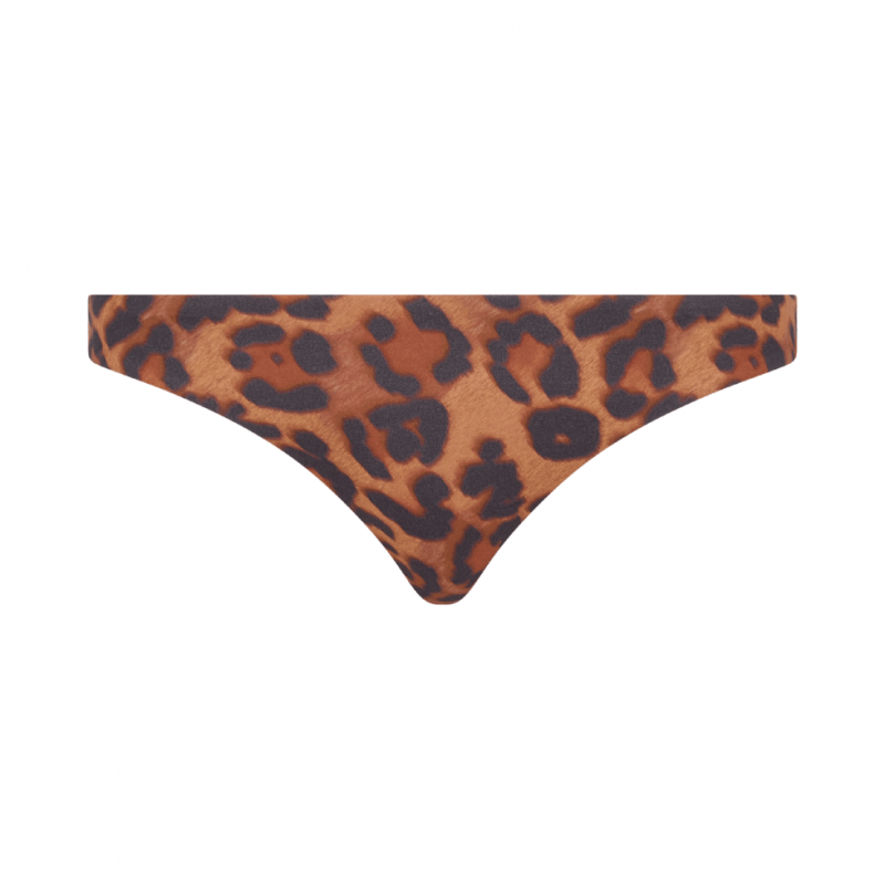 CL-C17UA0-A12- Slip bikini combinabile medio Sauvage - Wild Leopard