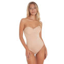 Body a fascia da sposa Domitilla con coppe grandi Clara Intimo