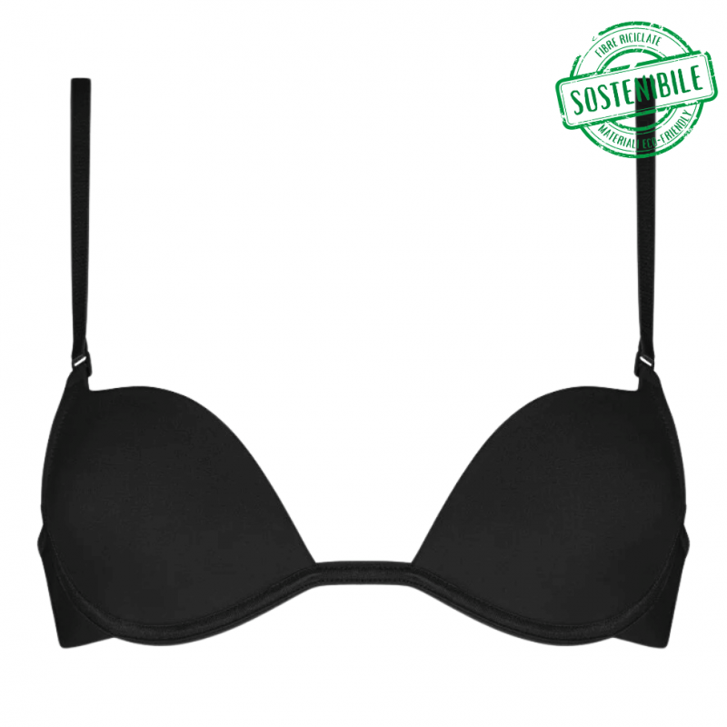MEY-74289-003 - Reggiseno scollato multiway Bistretch serie Joan con ferretto - nero