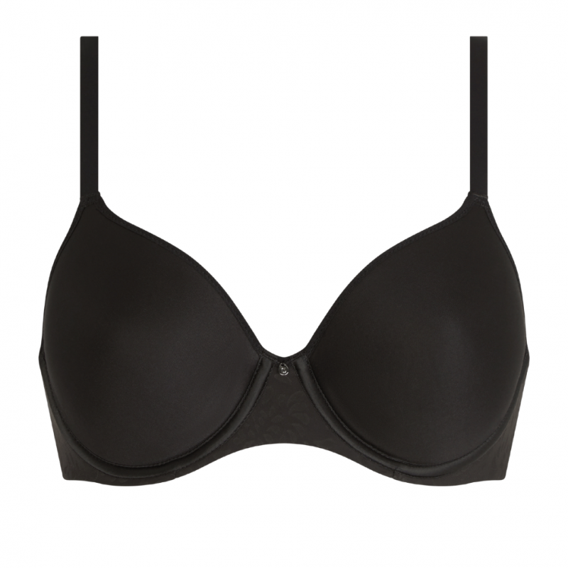 CL-C18JNV-011- Reggiseno Memory Comfort Chic con ferretto e T-back- Nero