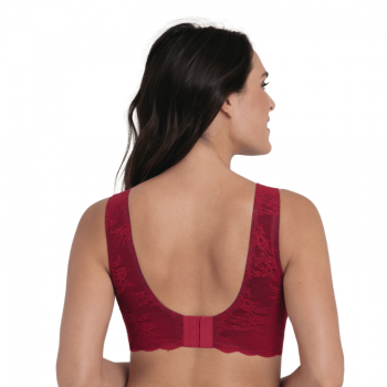 ANI5400.265 - Bralette Essential Lace senza ferretto con coppe estraibili - Red