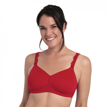 ANI4731X.265- Reggiseno Selma spacer da protesi senza ferretto - red