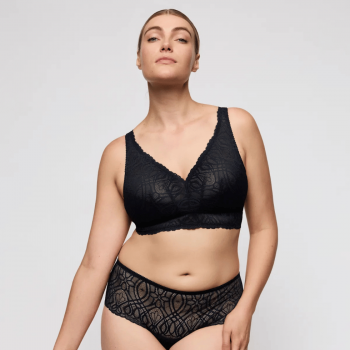 PD-0163536MID Bralette a Triangolo Salerno senza ferretto - Midnight Blue