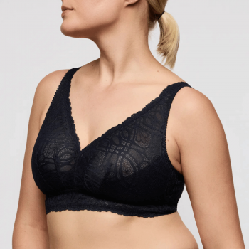PD-0163536MID Bralette a Triangolo Salerno senza ferretto - Midnight Blue