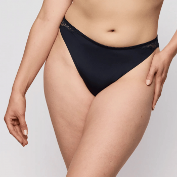 PD-0663530MID- Perizoma Salerno con pizzo - Midnight Blue