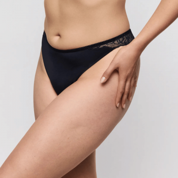 PD-0663530MID- Perizoma Salerno con pizzo - Midnight Blue