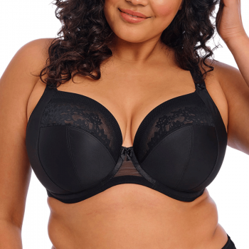 EL-EL302734BLK - Reggiseno soft Nerina per coppe grandi - nero