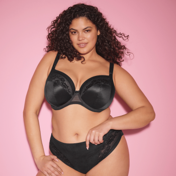 EL-EL302734BLK - Reggiseno soft Nerina per coppe grandi - nero