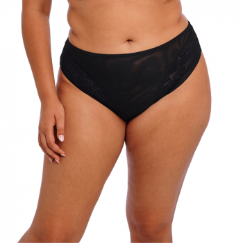 EL-EL302753BLK- Slip alto in pizzo Nerina - nero