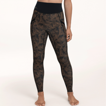 ANI1671.779- Sport tights massage con tasche - leggings magici linfodrenanti a compressione graduata con banda - pulse
