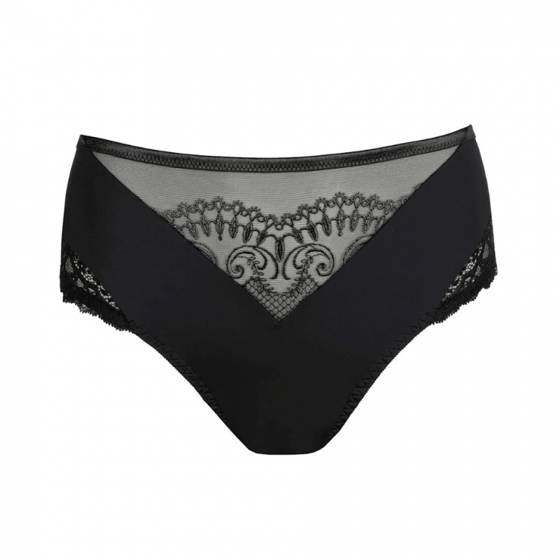PD-0563581ZWA- Slip a vita alta Shimla - nero