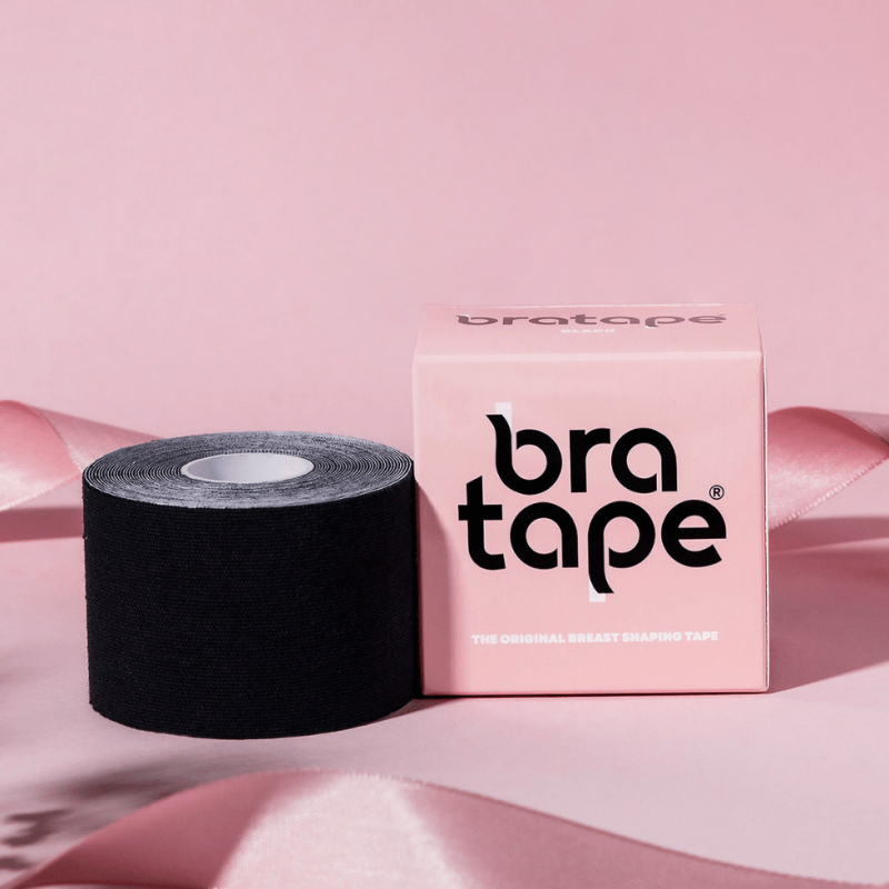 BT-05-BLACK -Bra tape roll 5cm nastro adesivo per seno - nero