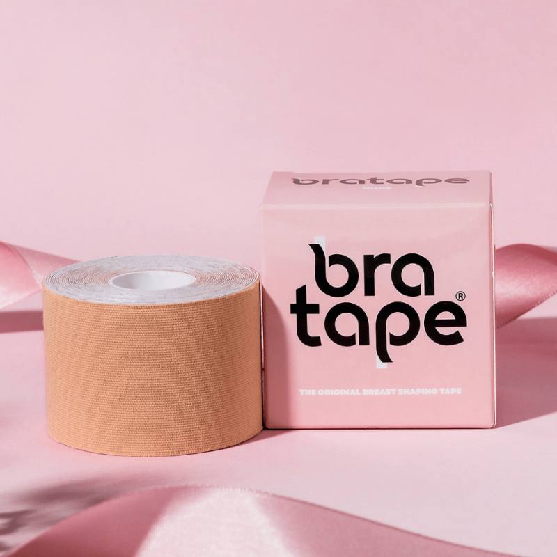 BT-05-NUDE -Bra tape roll 5cm nastro adesivo per seno - nudo