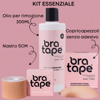 BT-KIT5-NUDE -Bra tape kit...