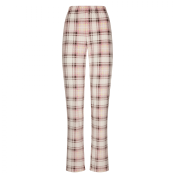 PA-121252-168-1 - Pigiama due pezzi manica lunga in poliestere tecnico - light brown