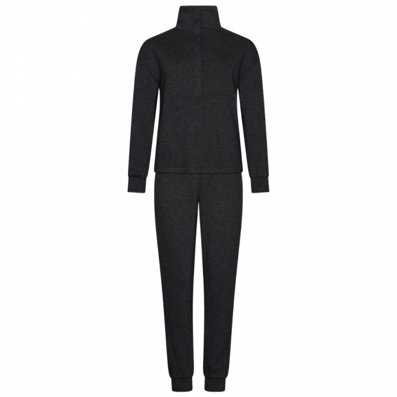 PA-181252-204-1-Tuta Pigiama due pezzi manica lunga - dark grey