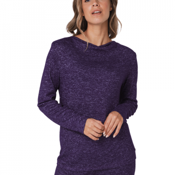 PA-181252-236-1-Tuta Pigiama due pezzi manica lunga - dark purple