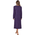 Camicia da notte dark purple Pastunette