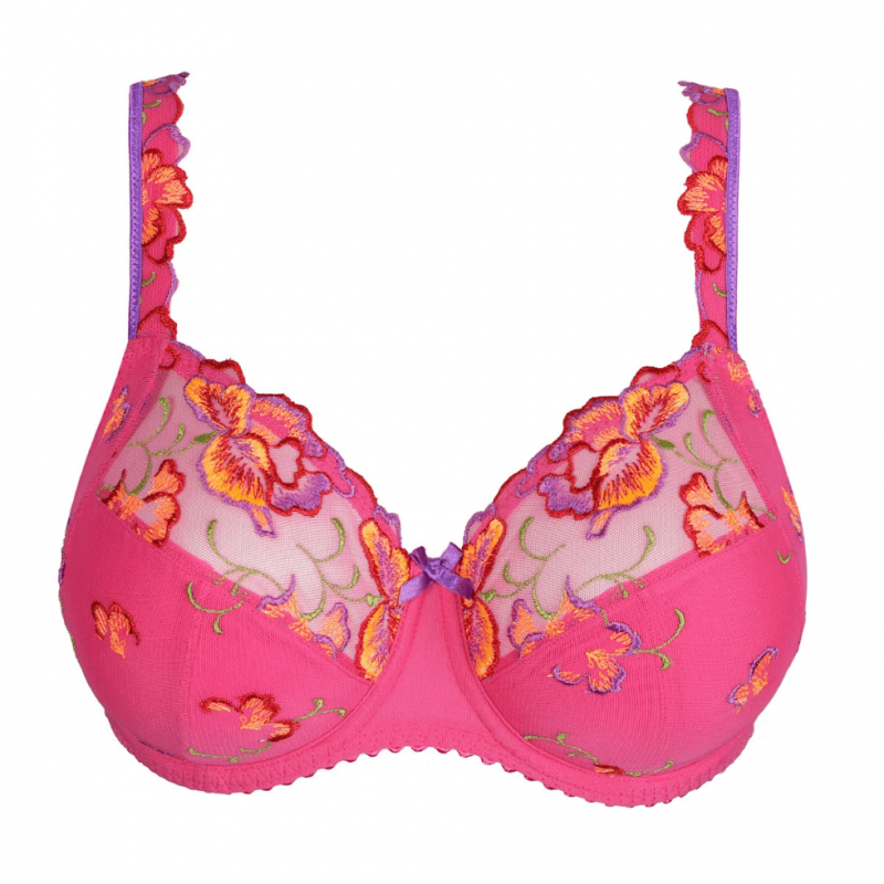 PD-0163440VEB- Reggiseno coprente con ferretto Devdaha - Very Berry