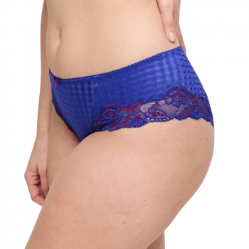 PD-0562127BYK- Hotpants Madison con pizzo - Blueberry Kiss