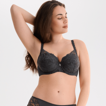 LIS-20410-11-AT - Reggiseno River coppe preformate rigide - grigio