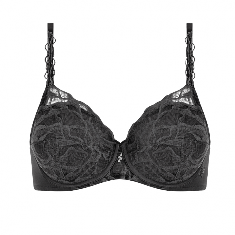 LIS-20410-11-AT - Reggiseno River coppe preformate rigide - grigio