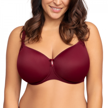 CO-17871-VIRGINIA-BUR- Reggiseno spacer Virginia con ferretto - Burgundy