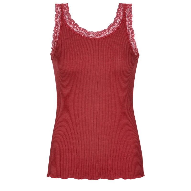 Canotta in lana seta serie Wool Expressive Mey donna Gala red