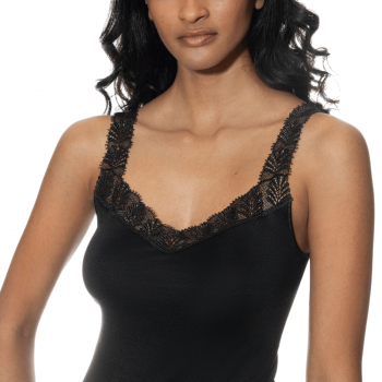 MEY-1110027-003- Top in modal serie Emotion Elegance- nero