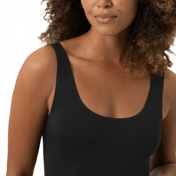 MEY-1110050-003- Top spalla larga serie Simply Better Invisibles - nero