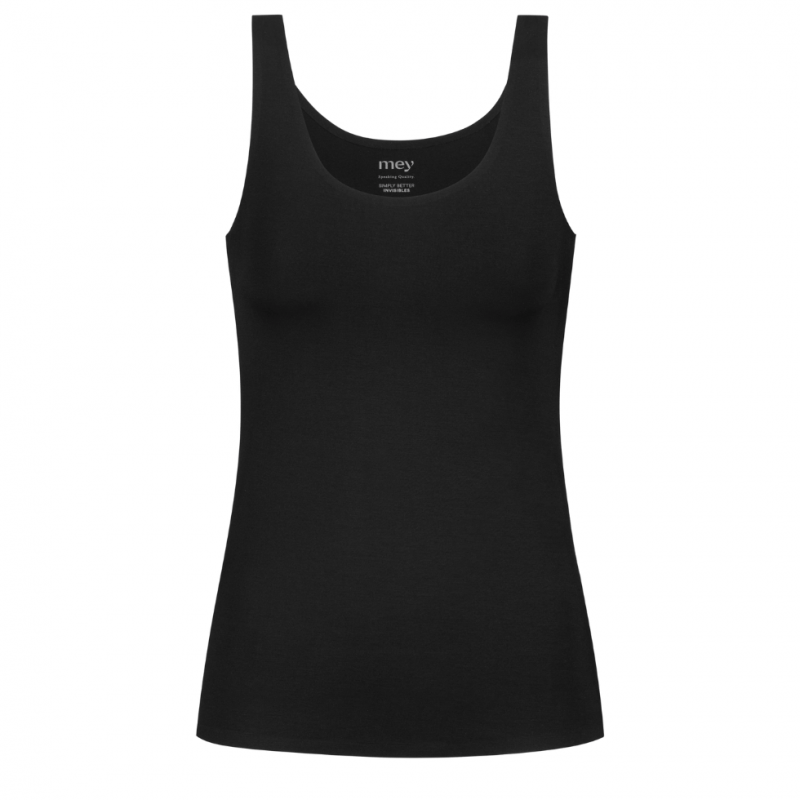 MEY-1110050-003- Top spalla larga serie Simply Better Invisibles - nero