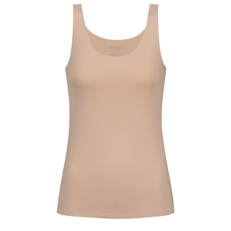 MEY-1110050-376- Top spalla larga serie Simply Better Invisibles - cream tan