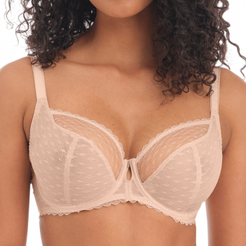 FL-AA400502NAE- Reggiseno plunge Signature con ferretto - nudo