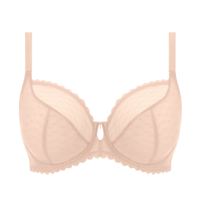 FL-AA400502NAE- Reggiseno plunge Signature con ferretto - nudo