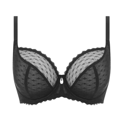 Reggiseno plunge Signature nero Freya Lingerie
