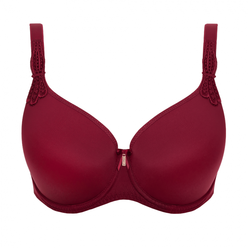 CO-17871-VIRGINIA-BUR- Reggiseno spacer Virginia con ferretto - Burgundy
