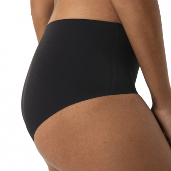 MEY-1120056-003- Slip alto serie Simply Better Invisible in modal - nero