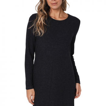 PA-181252-248-2- Camicia da notte a manica lunga - dark grey