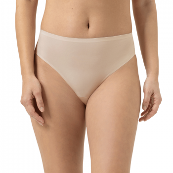 MEY-1120055-703- Perizoma vita alta serie Simply Better Invisible in modal - bialy