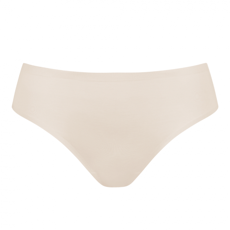 MEY-1120055-703- Perizoma vita alta serie Simply Better Invisible in modal - bialy