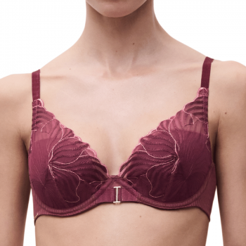 CL-C15YNA-B02- Reggiseno coque plunge Legend con ferretto - Sienna guava