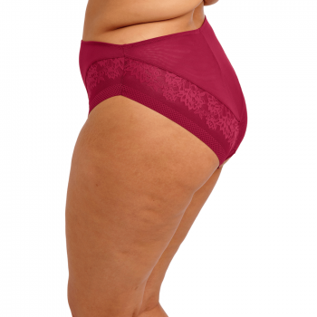 EL-EL302753ROG- Slip alto in pizzo Nerina - Rouge