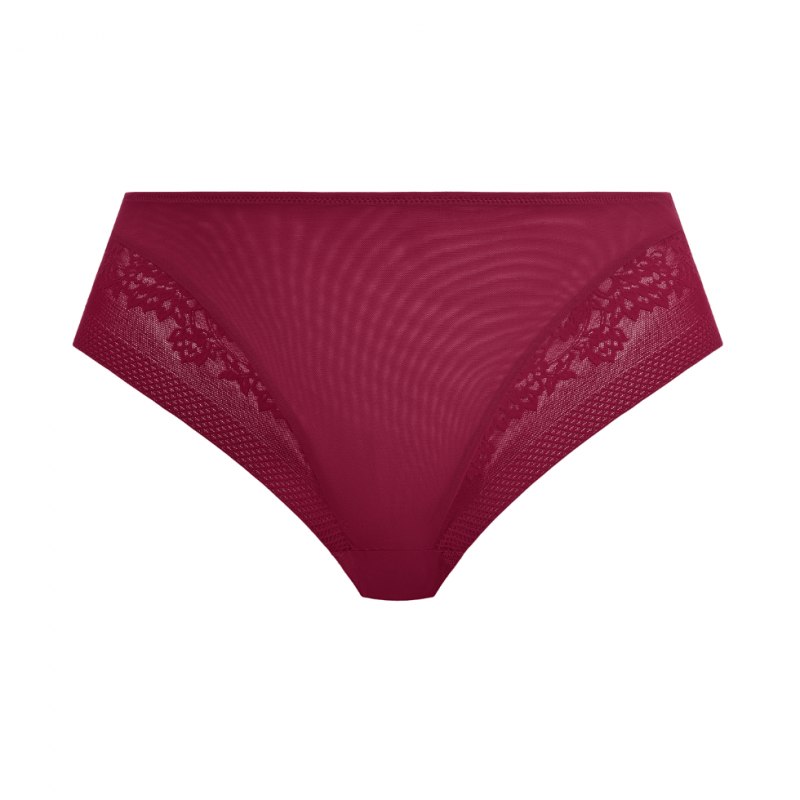 EL-EL302753ROG- Slip alto in pizzo Nerina - Rouge